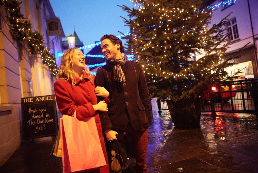 Christmas in Abergavenny